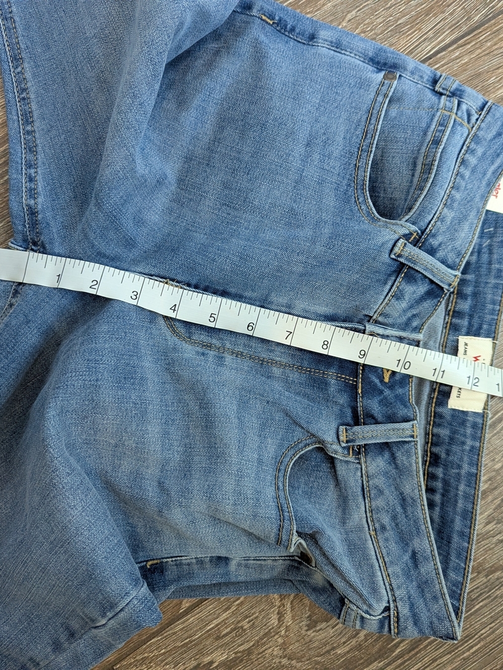 NWT Wrangler High Rise Boot Cut Jeans Size 4 Or 27 Medium Wash Stretch - Picture 11 of 13